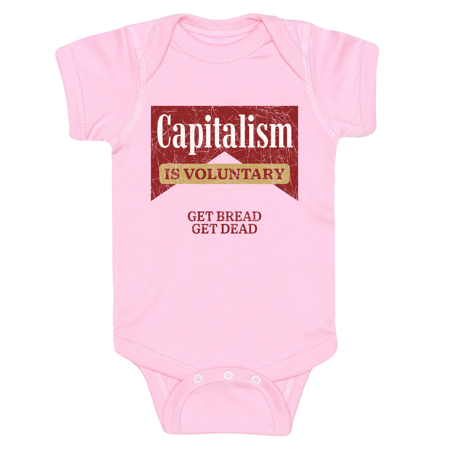Capitalism is Voluntary Baby One-Piece