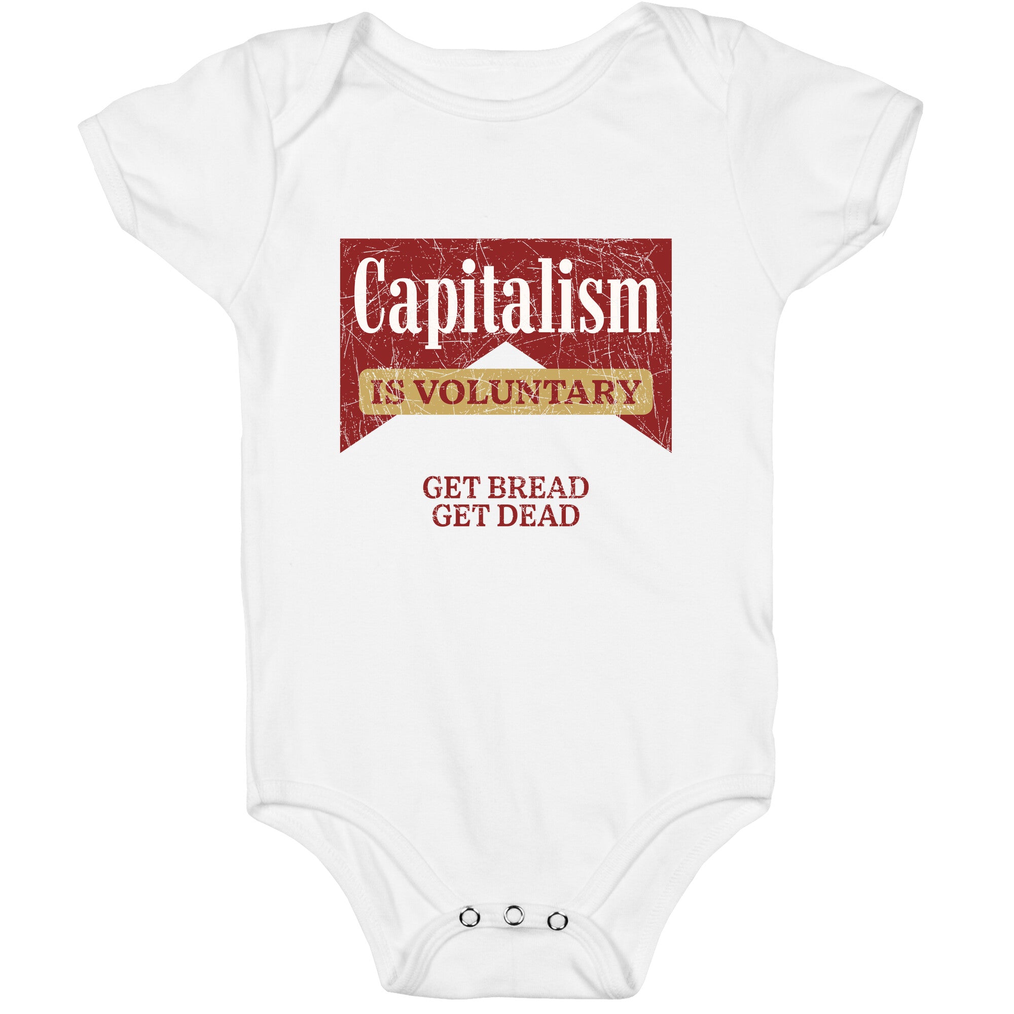Capitalism is Voluntary Baby One-Piece