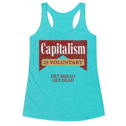 Capitalism is Voluntary Racerback Tank