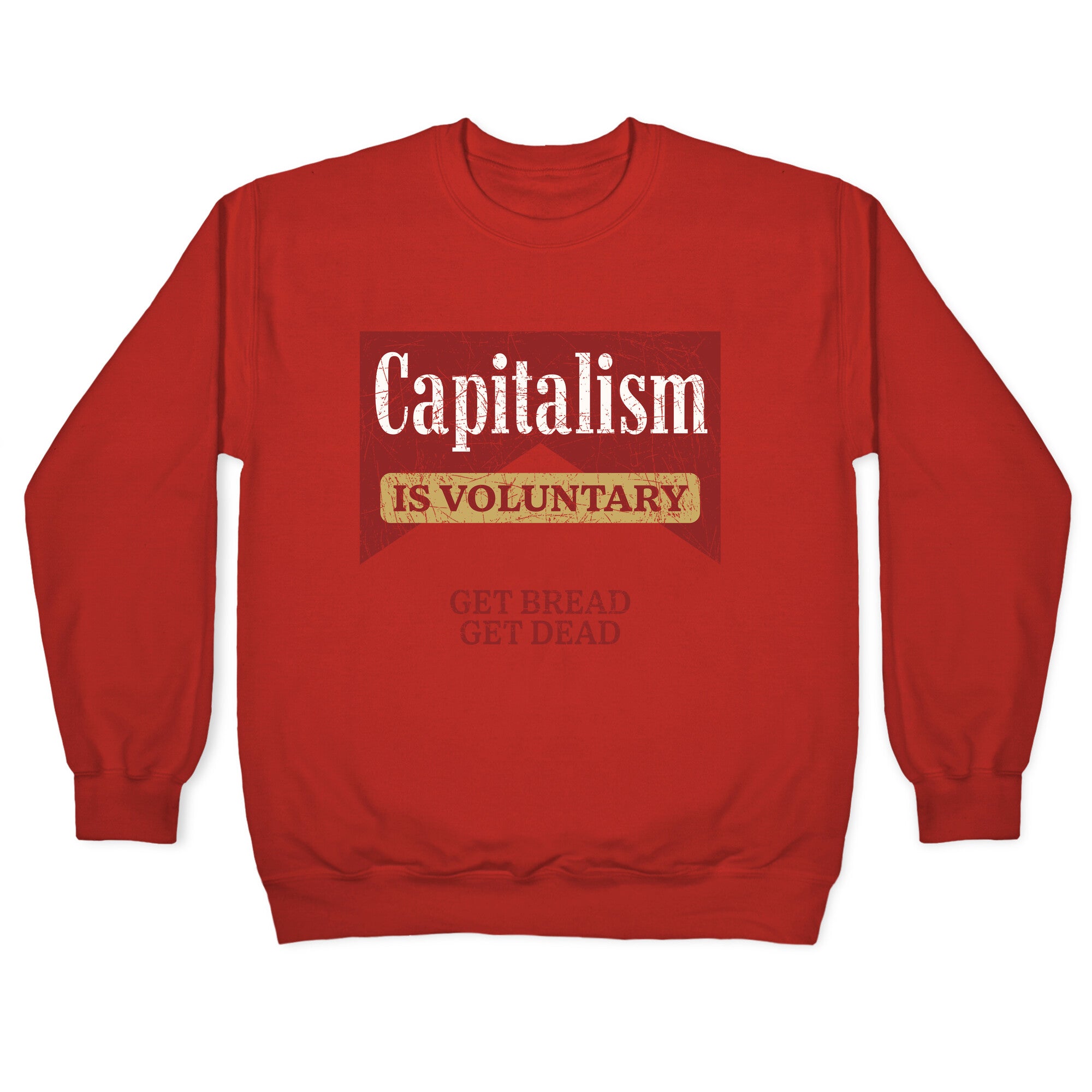 Capitalism is Voluntary Crewneck Sweatshirt