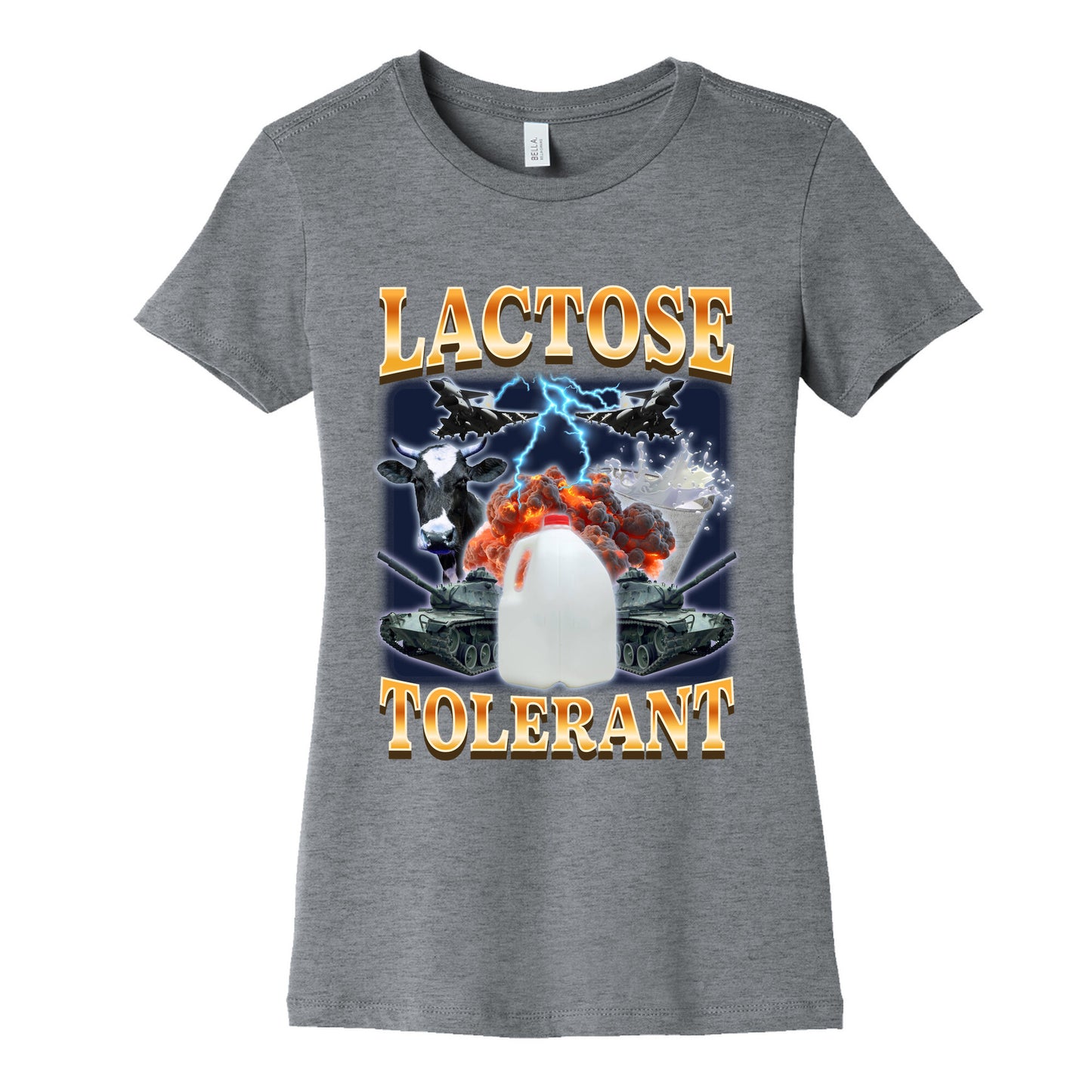 Lactose Tolerant Womens Cotton Tee