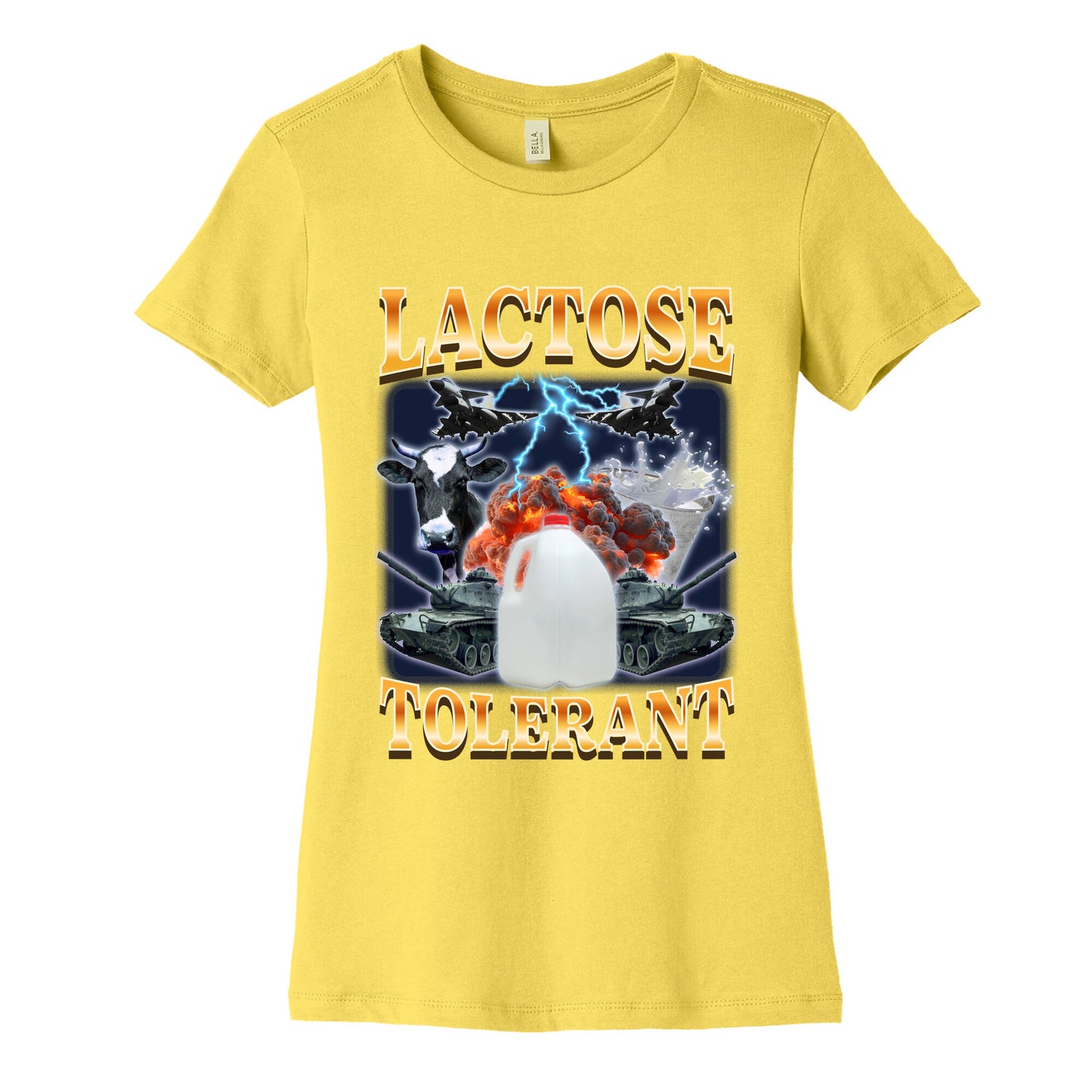 Lactose Tolerant Womens Cotton Tee