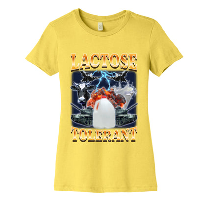 Lactose Tolerant Womens Cotton Tee