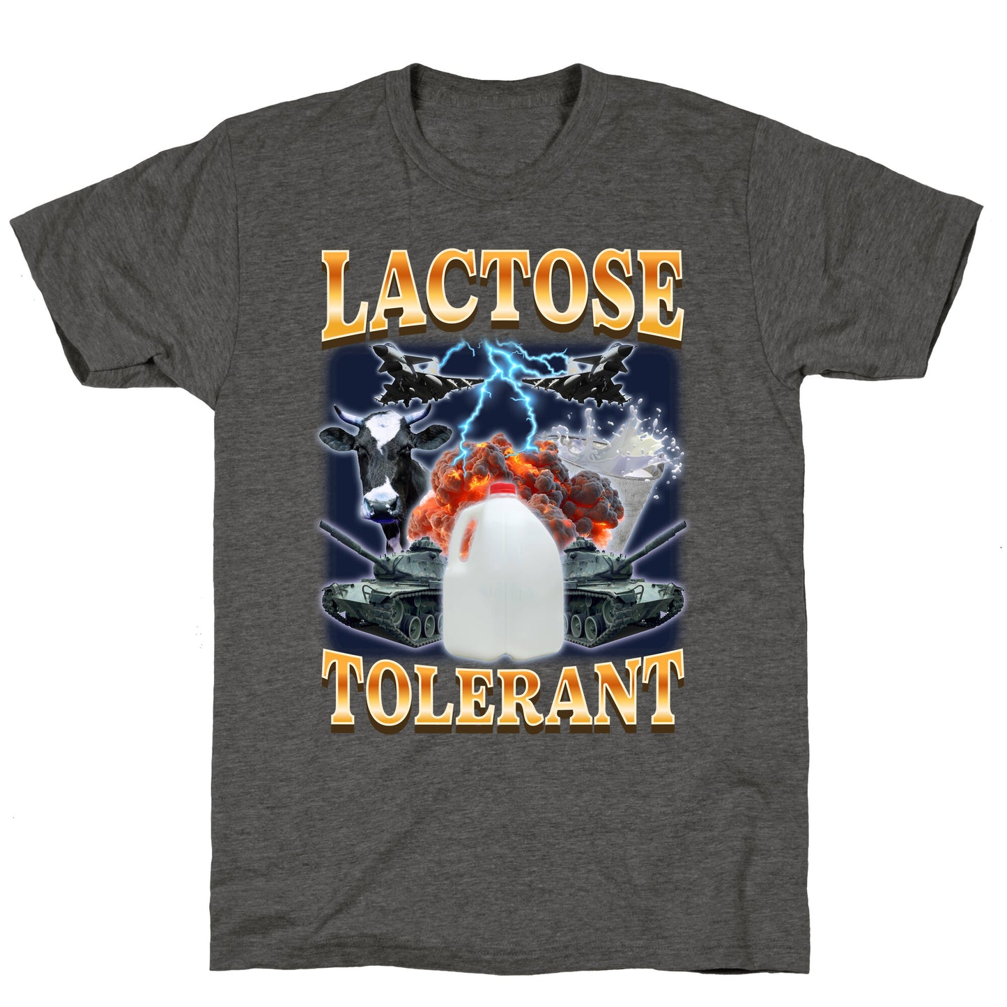 Lactose Tolerant Unisex Triblend Tee