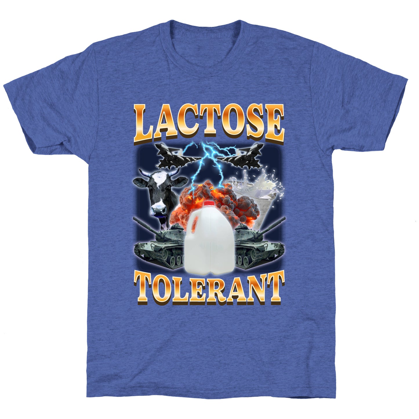 Lactose Tolerant Unisex Triblend Tee