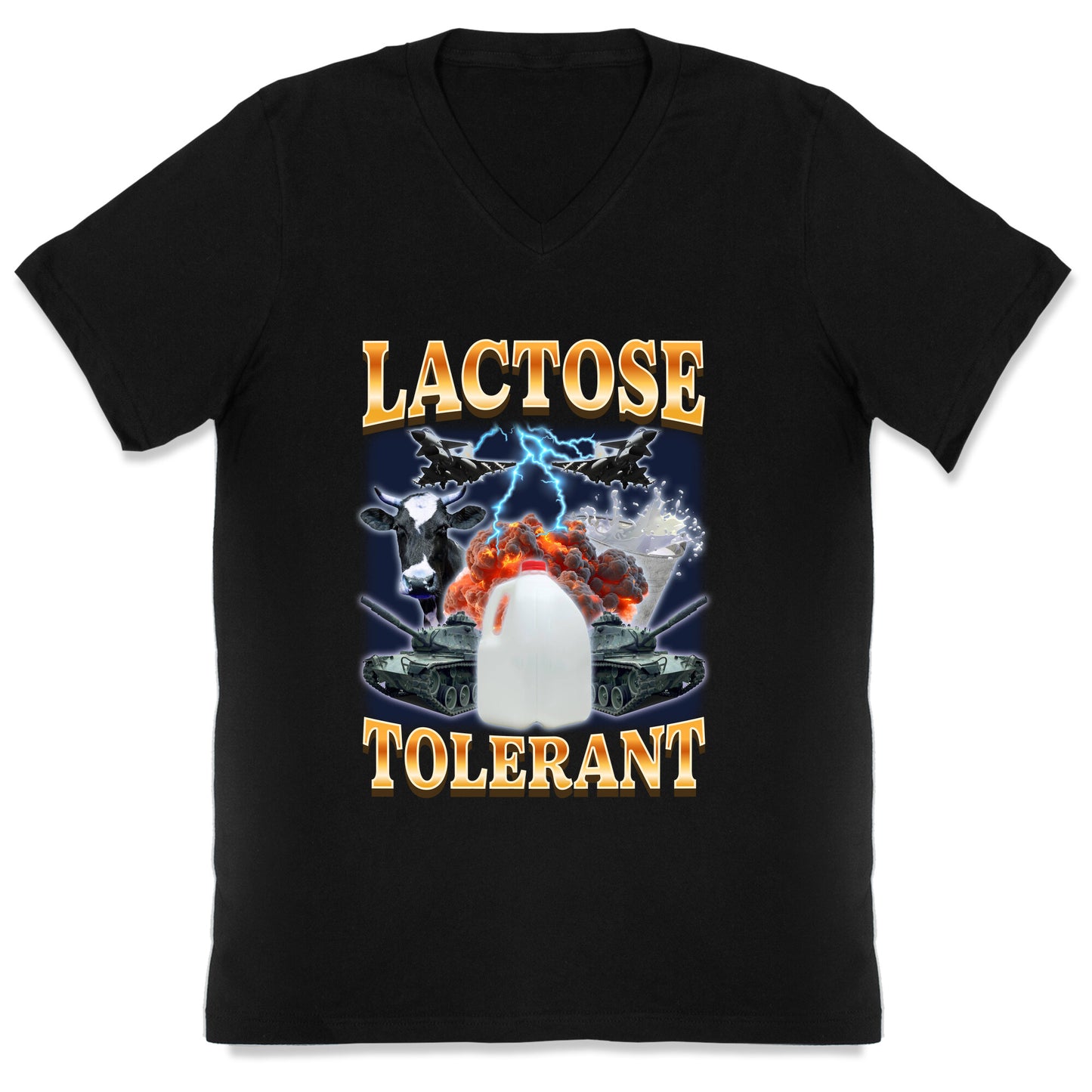 Lactose Tolerant V-Neck