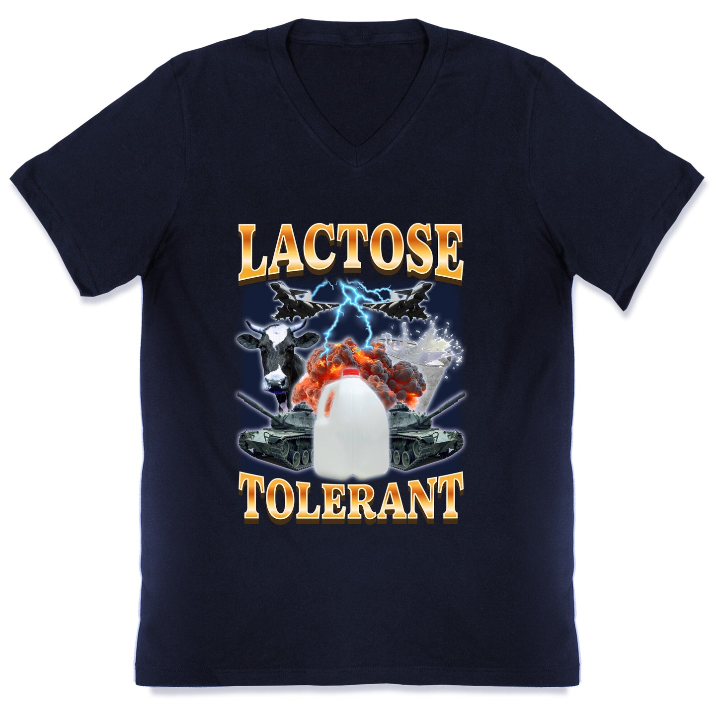 Lactose Tolerant V-Neck