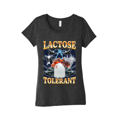 Lactose Tolerant Womens Triblend Tee