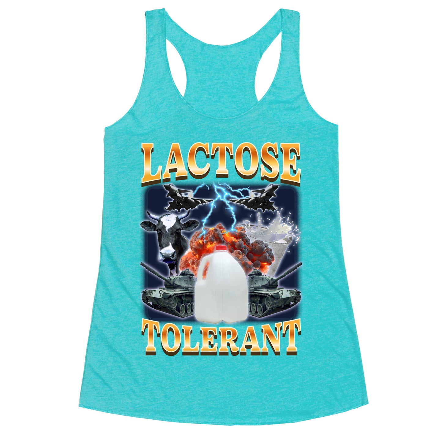 Lactose Tolerant Racerback Tank