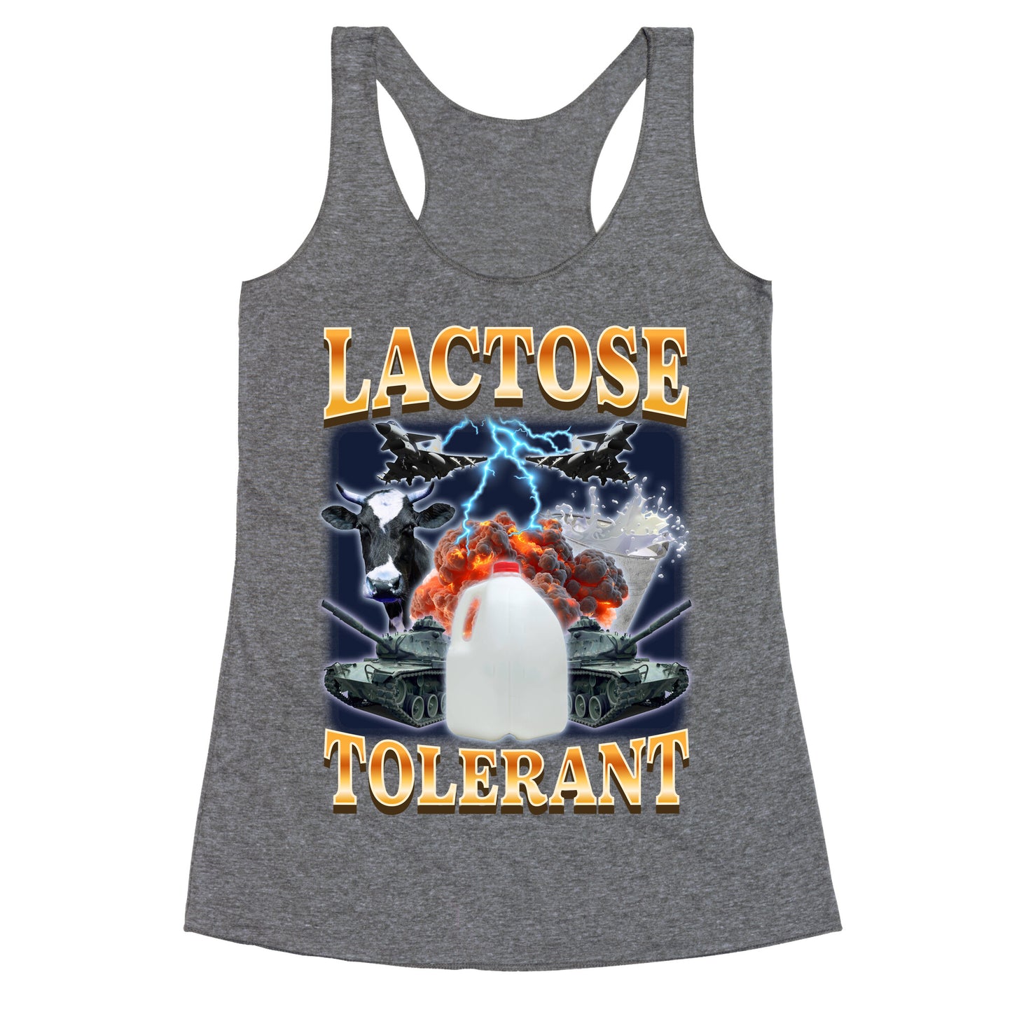Lactose Tolerant Racerback Tank