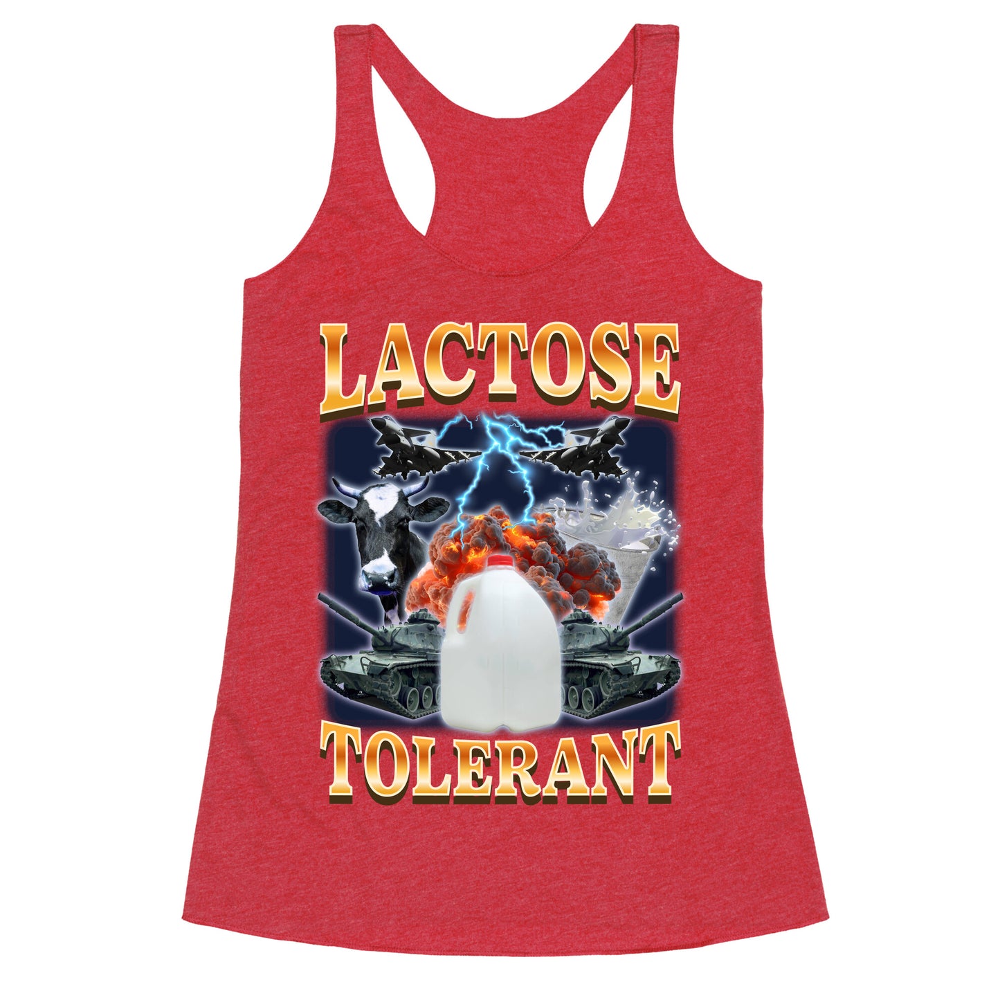 Lactose Tolerant Racerback Tank