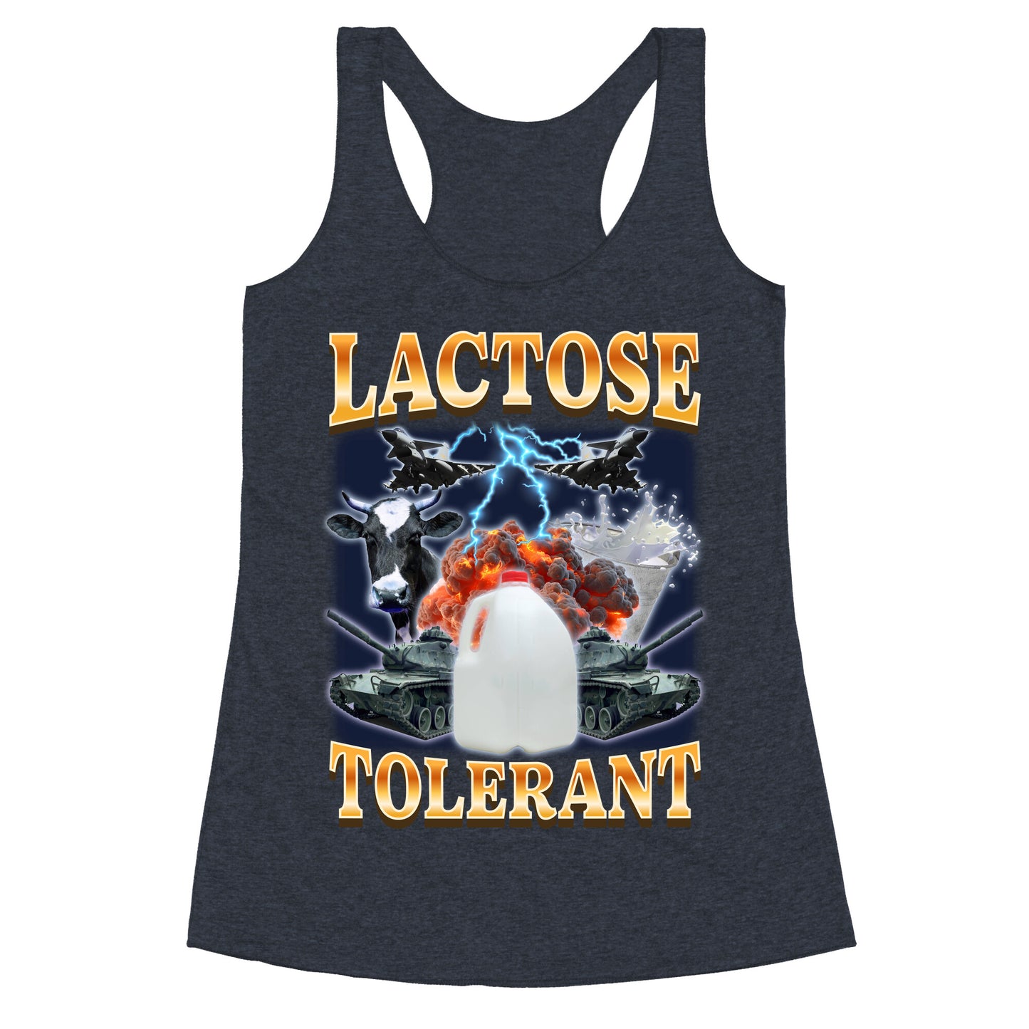Lactose Tolerant Racerback Tank