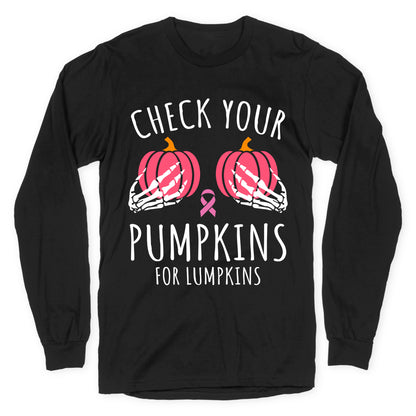 October Breast Cancer Awareness Longsleeve Tee