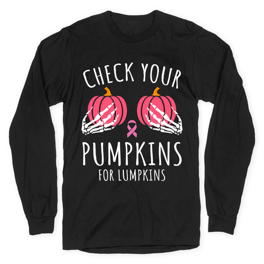 October Breast Cancer Awareness Longsleeve Tee