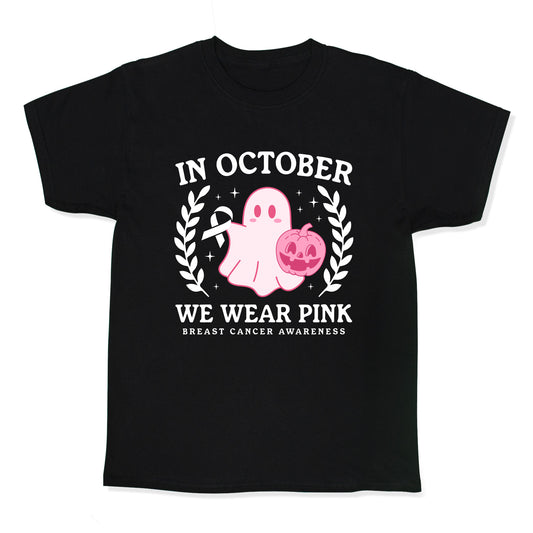 Breast Cancer Awareness October Kids Tee