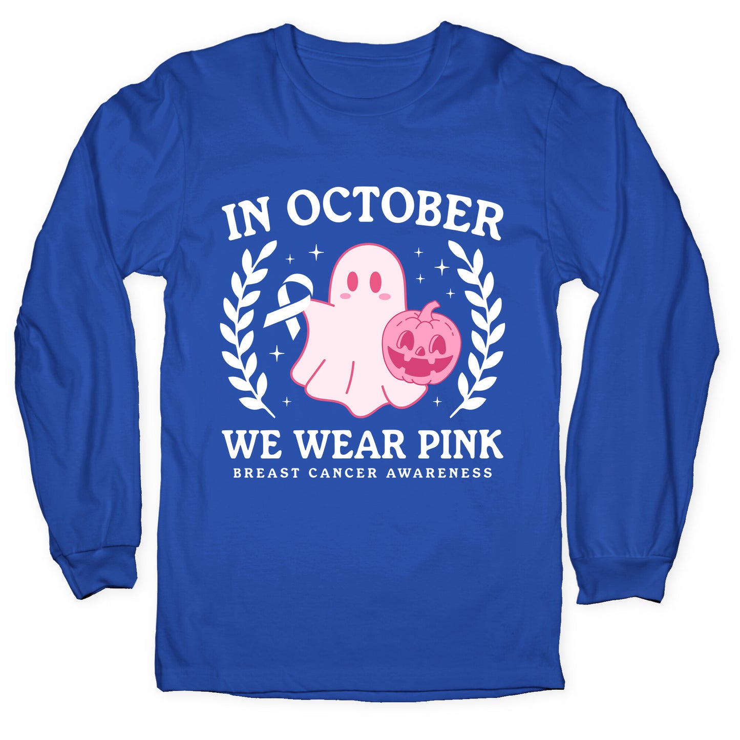 Breast Cancer Awareness October Longsleeve Tee