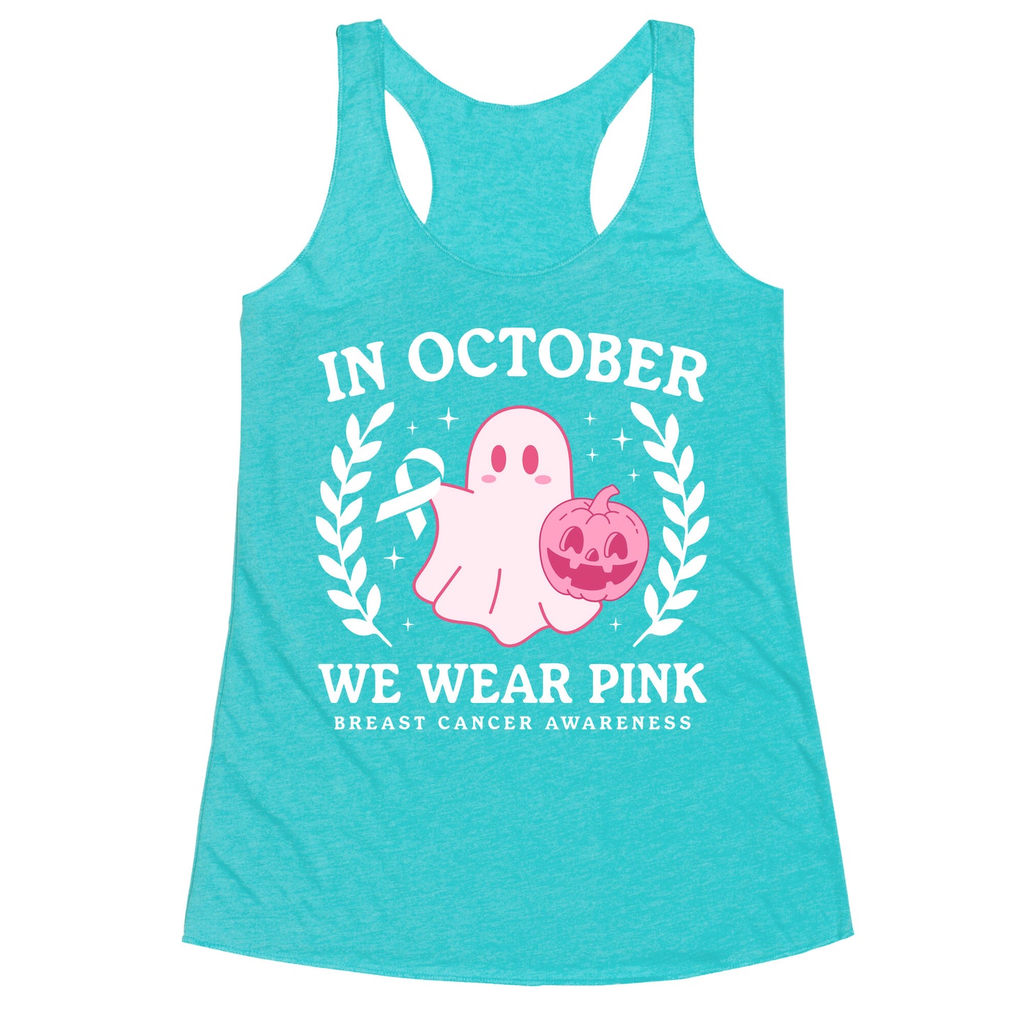 Breast Cancer Awareness October Racerback Tank