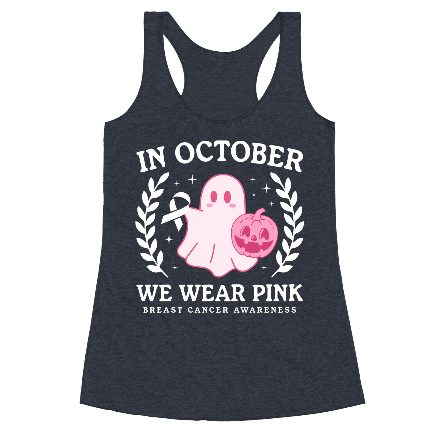 Breast Cancer Awareness October Racerback Tank