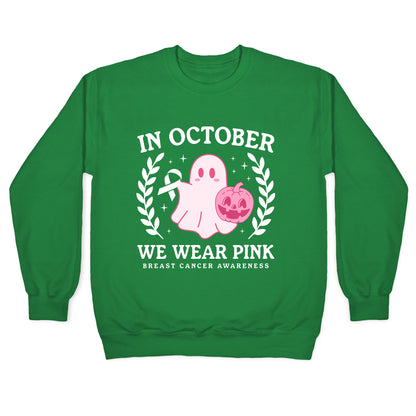 Breast Cancer Awareness October Crewneck Sweatshirt