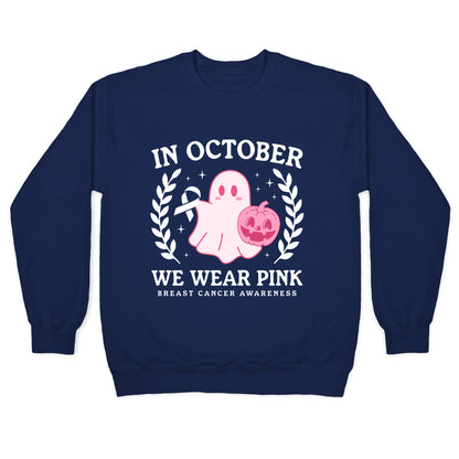 Breast Cancer Awareness October Crewneck Sweatshirt