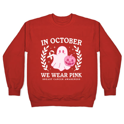 Breast Cancer Awareness October Crewneck Sweatshirt
