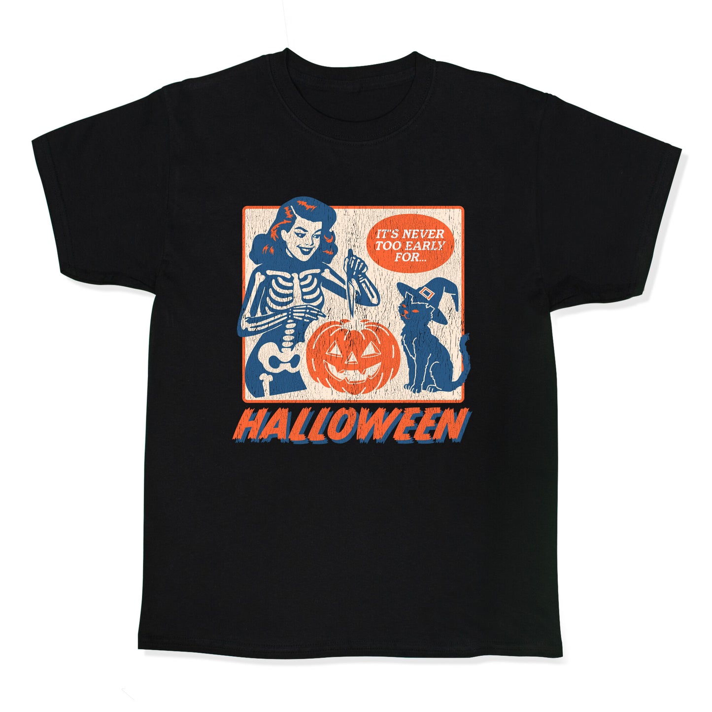 Never Too Early for Halloween Kids Tee