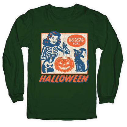 Never Too Early For Halloween