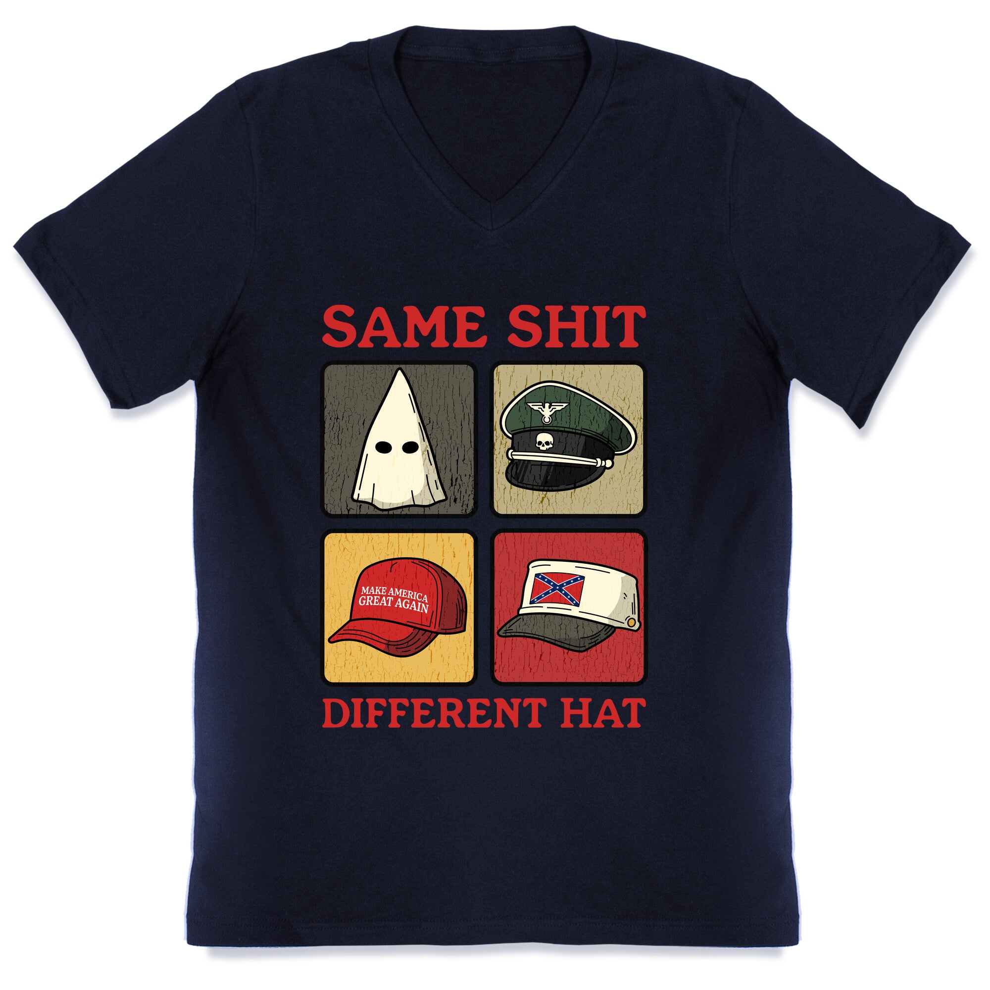 Same Shit Different Hat V-Neck