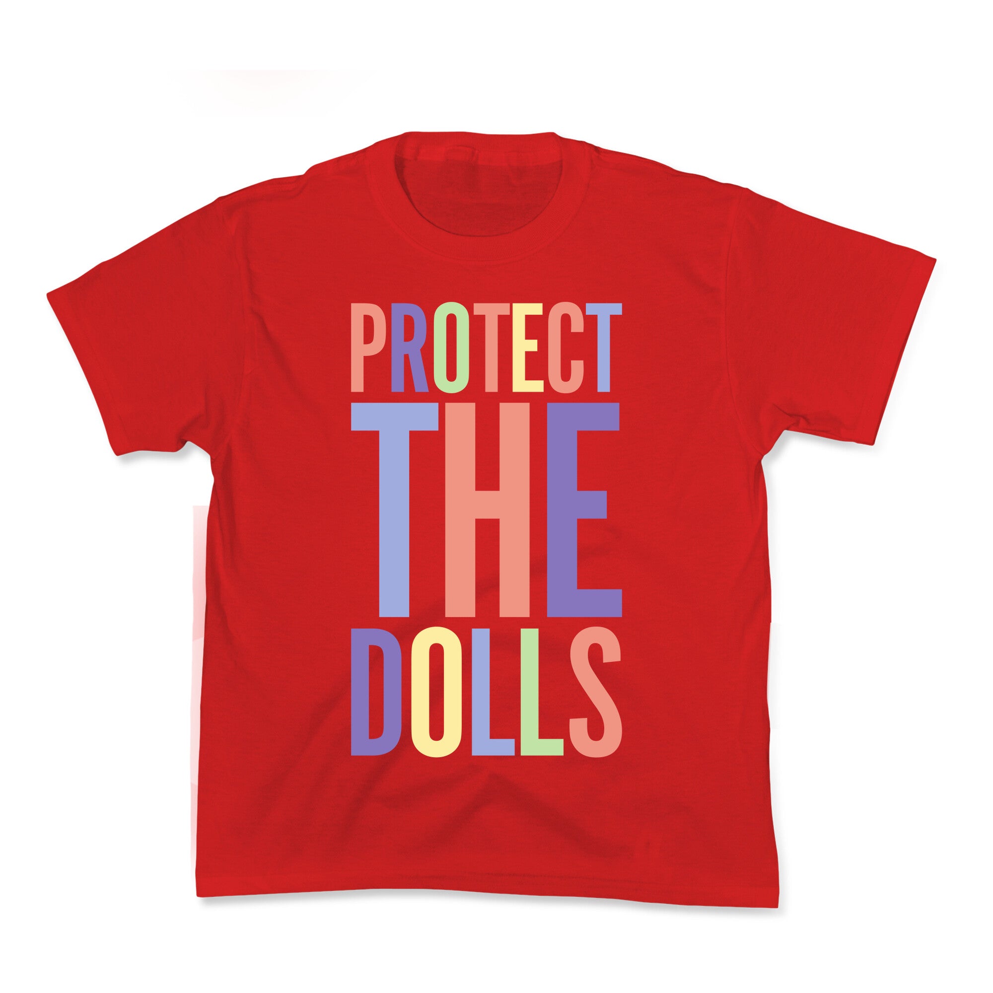 Protect The Dolls Trans Rights Kids Tee