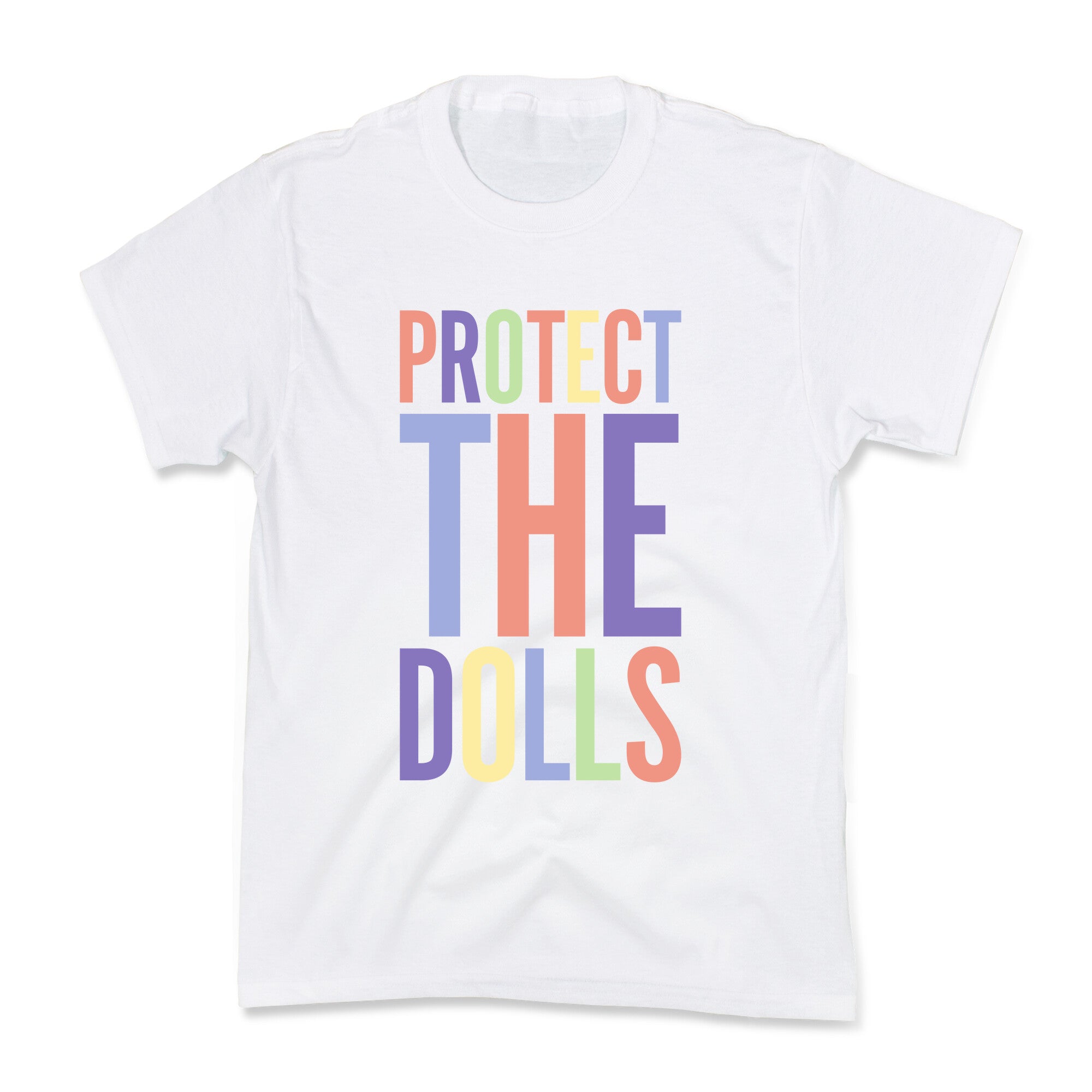 Protect The Dolls Trans Rights Kids Tee