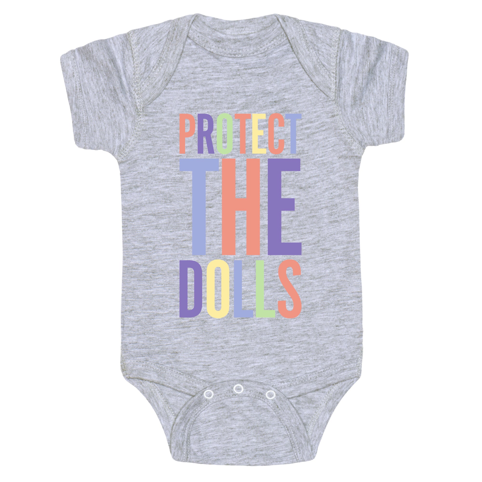 Protect The Dolls Trans Rights Baby One-Piece