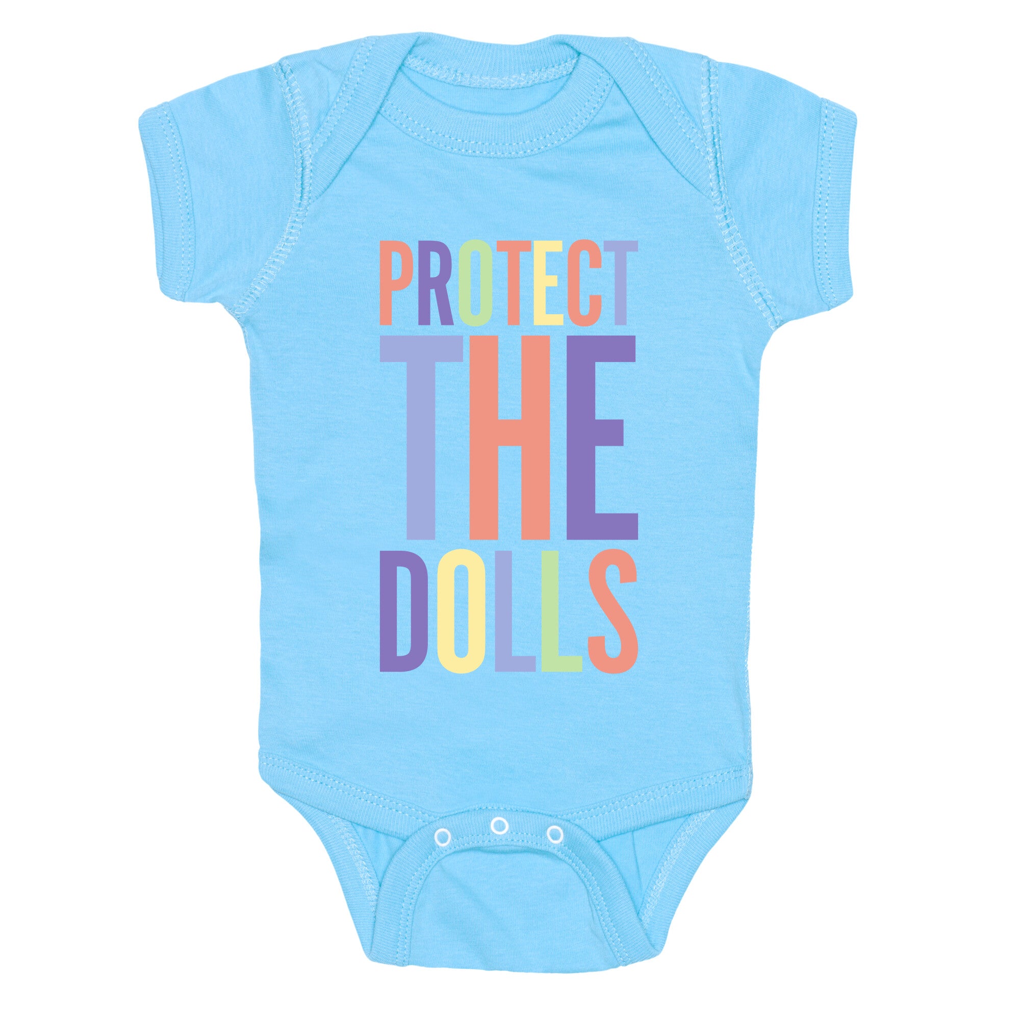 Protect The Dolls Trans Rights Baby One-Piece
