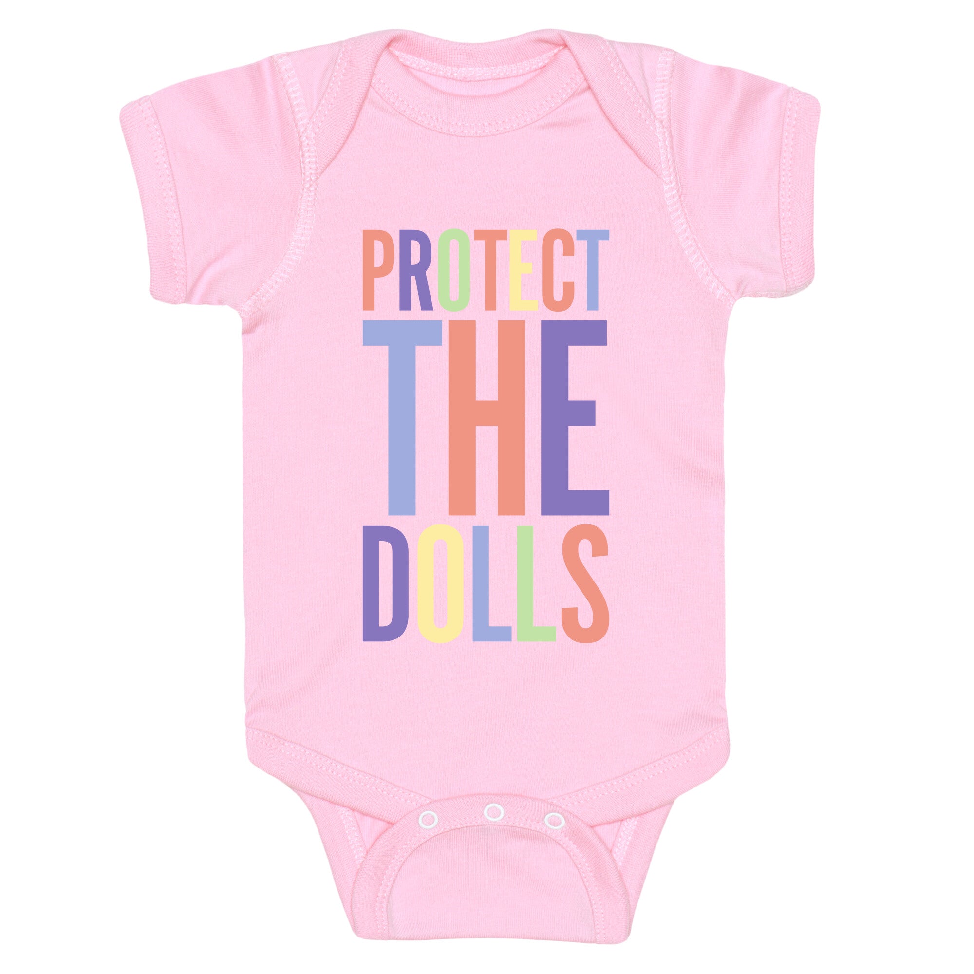 Protect The Dolls Trans Rights Baby One-Piece
