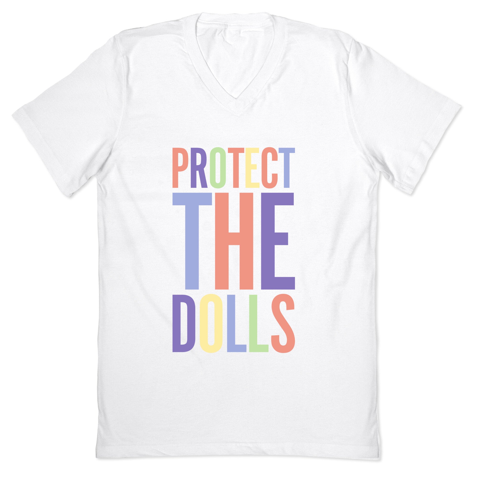 Protect The Dolls Trans Rights V-Neck