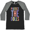 Protect The Dolls Trans Rights Baseball Tee