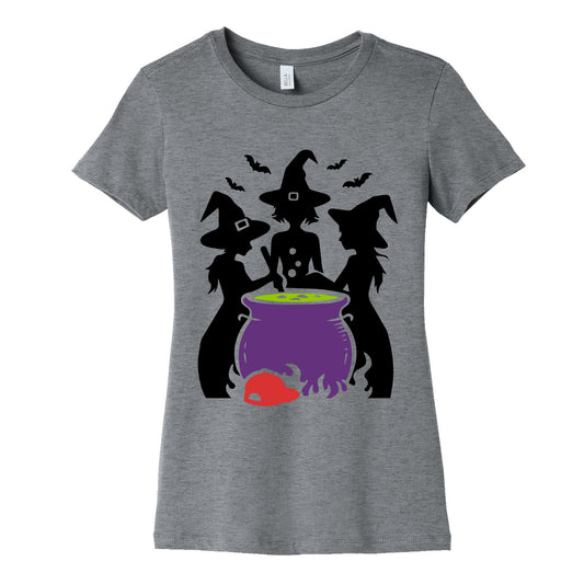 Witchy Political Protest Womens Cotton Tee