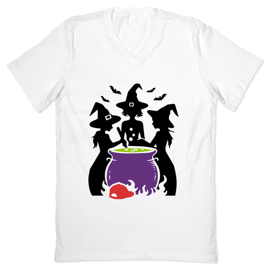 Witchy Political Protest V-Neck