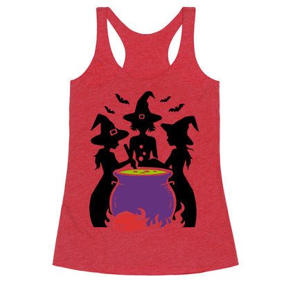 Witchy Political Protest Racerback Tank