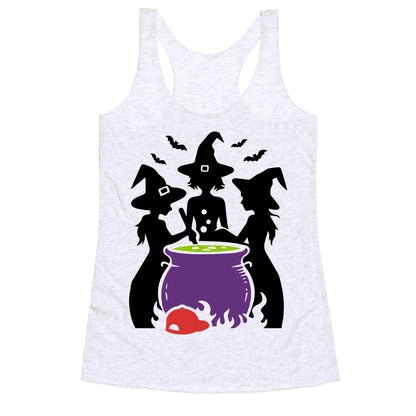 Witchy Political Protest Racerback Tank
