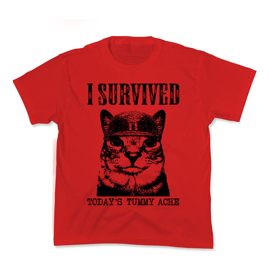 Tummy Ache Survivor Kids Tee