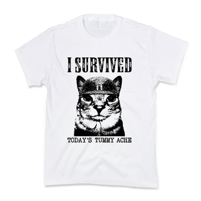 Tummy Ache Survivor Kids Tee
