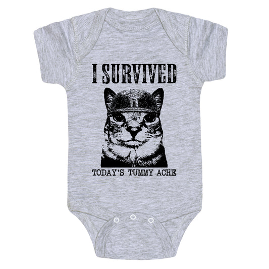 Tummy Ache Survivor Baby One-Piece