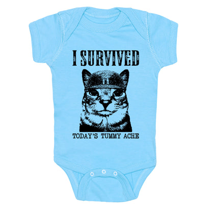 Tummy Ache Survivor Baby One-Piece