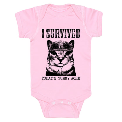 Tummy Ache Survivor Baby One-Piece