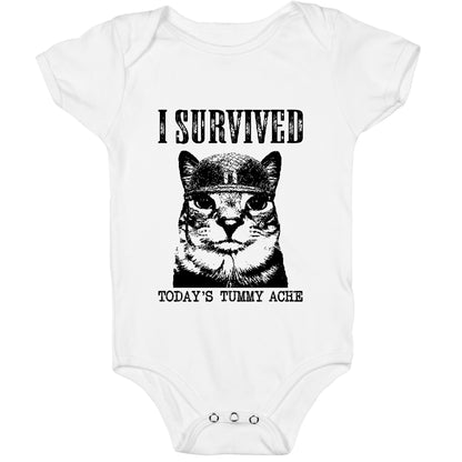 Tummy Ache Survivor Baby One-Piece