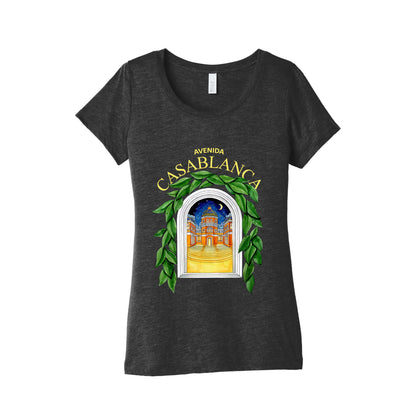 Casa Blanca Womens Triblend Tee