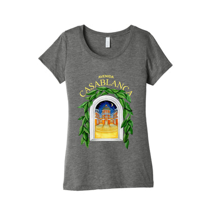 Casa Blanca Womens Triblend Tee