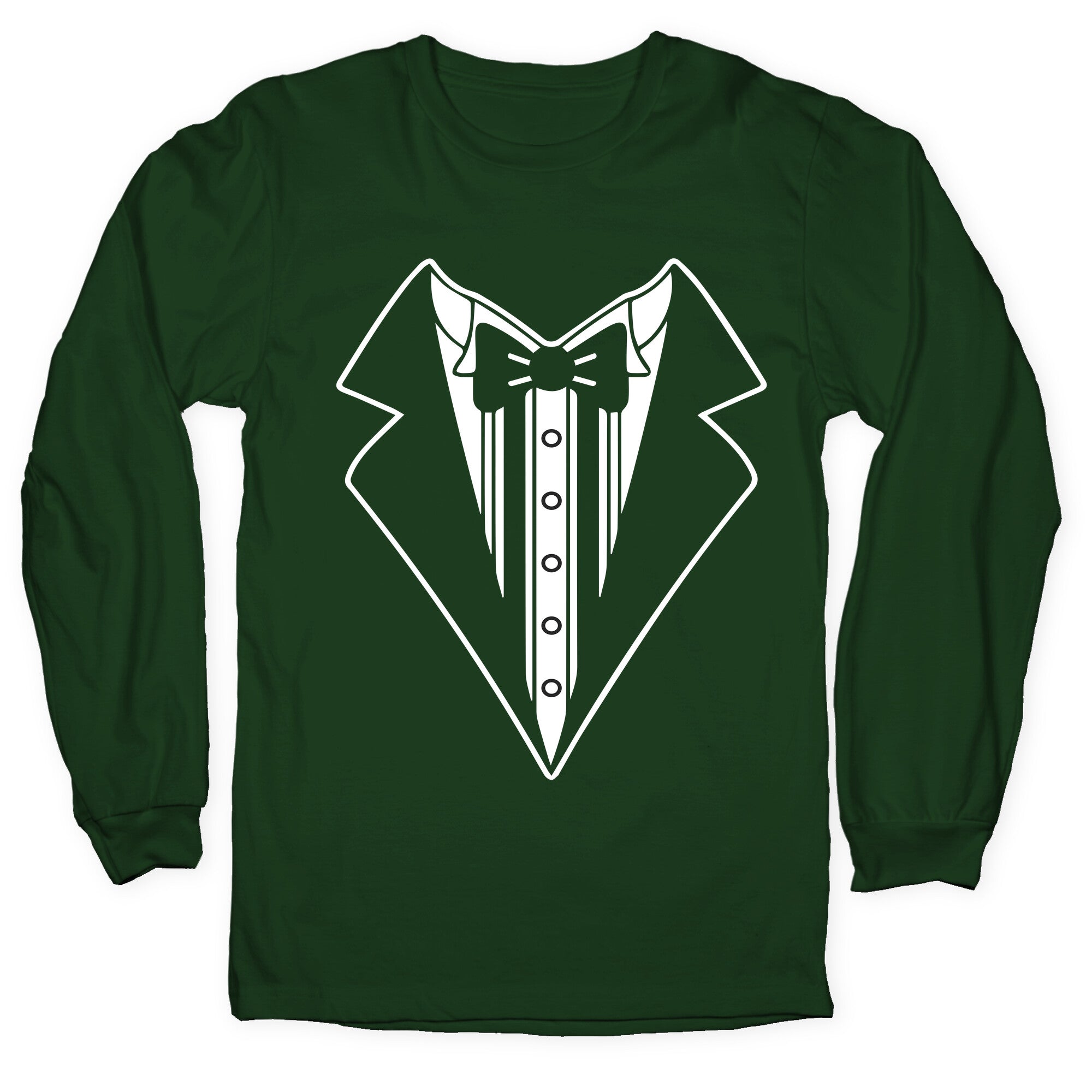 Tuxedo T Shirt Longsleeve Tee