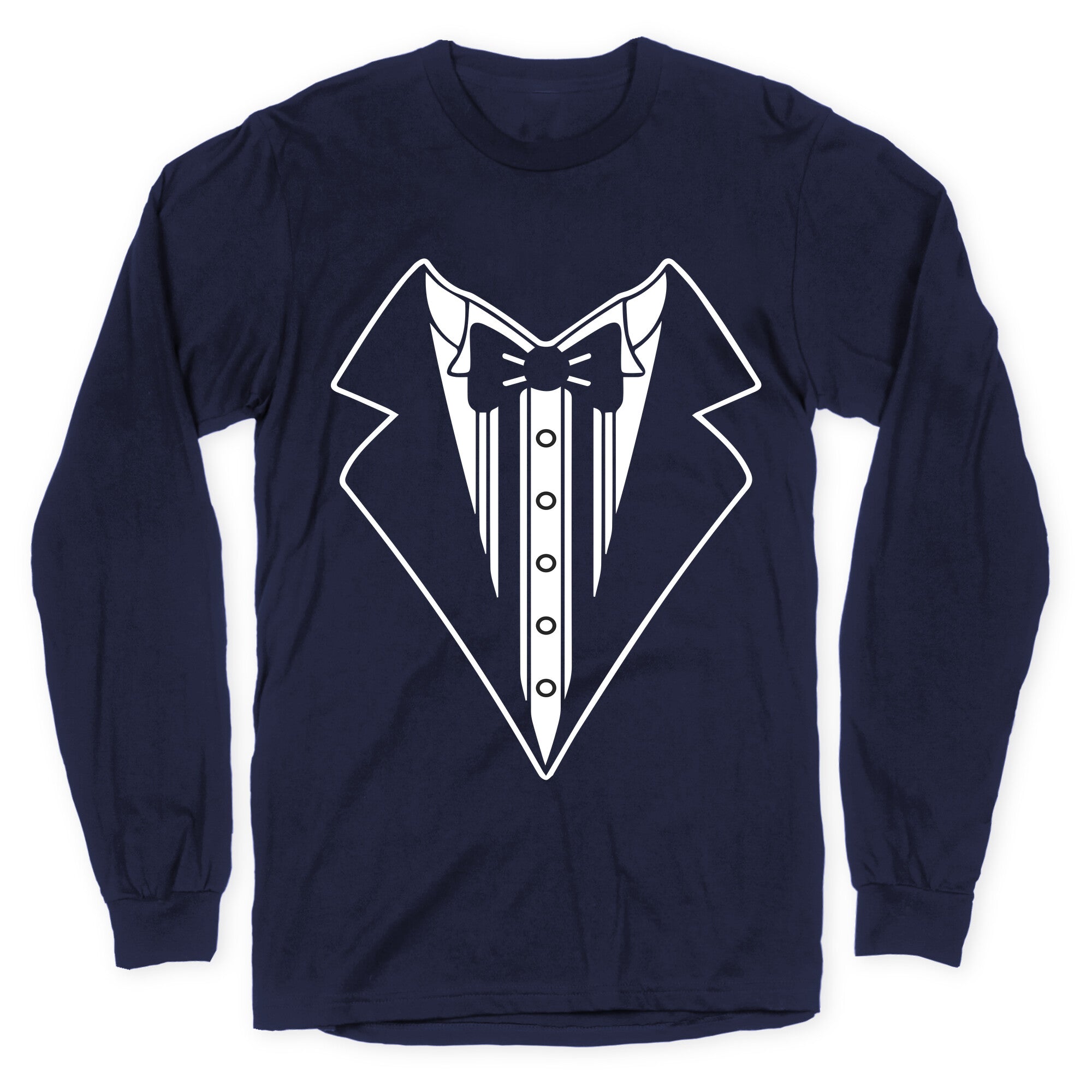 Tuxedo T Shirt Longsleeve Tee