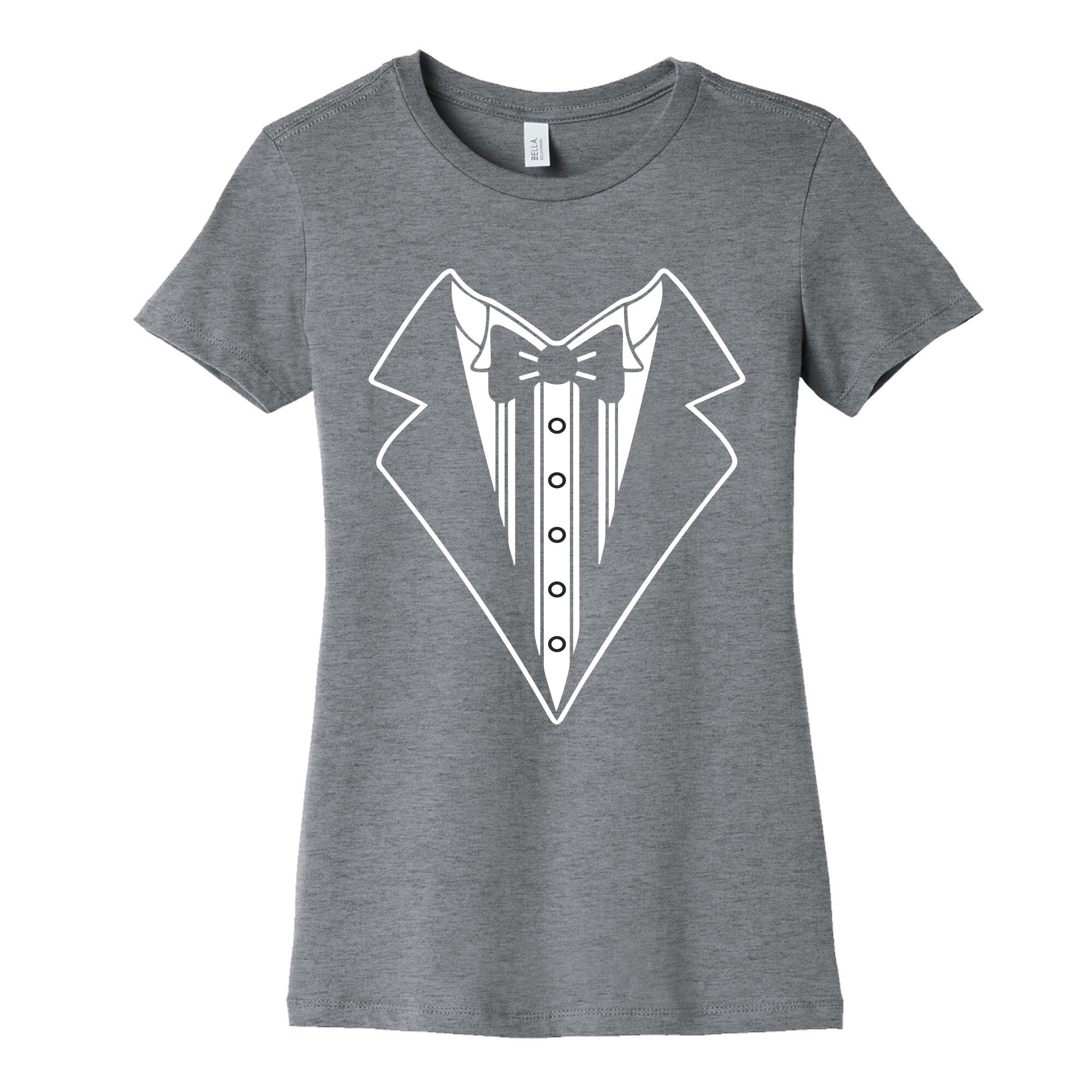Tuxedo T Shirt Womens Cotton Tee